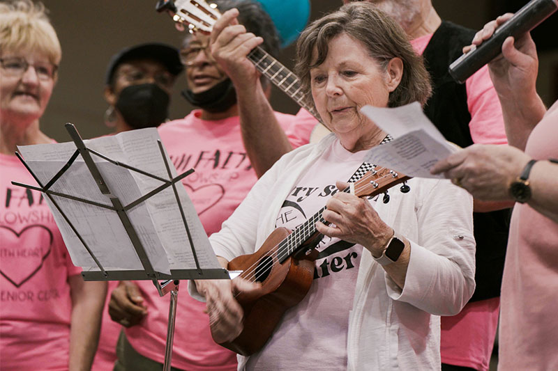 Musicians at Caring 4 Seniors Foundation